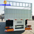 Объемный груз 40TON 3 Oxle Fence Semi Trailer